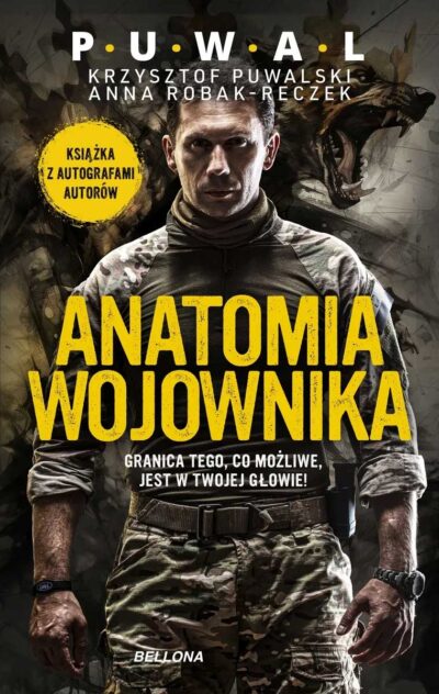 Anatomia wojownika (książka z autografem i naszywką)
