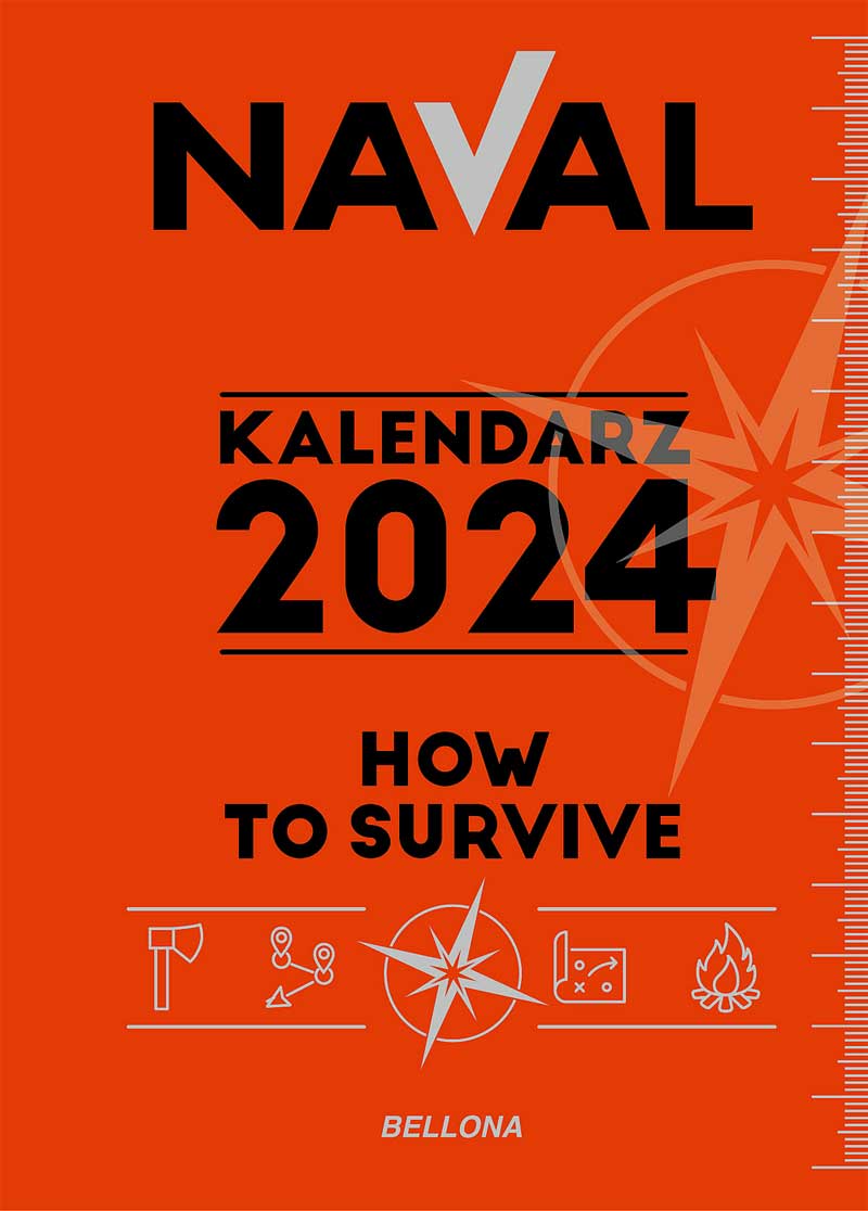 How to survive. Kalendarz 2024 Wydawnictwo Bellona